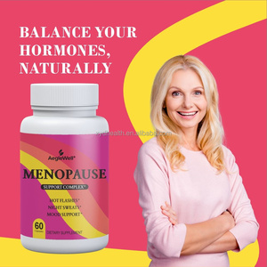 Cápsulas para la <span class=keywords><strong>Menopausia</strong></span> Aeglewell OEM, Productos para la <span class=keywords><strong>Menopausia</strong></span> para Mujeres, Control de Peso, Fábrica con Certificación GMP - Product Image 2