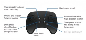 Avion de chasse télécommandé 2,4 GHz pour enfants, avec figures acrobatiques à 360°, jouet volant pour débutants avec lumière - Product Image 5