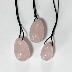 Œufs de jade pour resserrer le vagin, boule de cristal, cristal d'améthyste, quartz rose, masseur énergétique, œuf de yoni en cristal pour cadeau - Product Image 3
