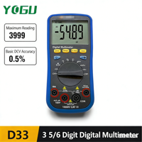 Precision Electrical Tester | 3 5/6 Digit Display for Lab & Field Measurements