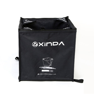 Cesta de Almacenamiento de Cuerdas Xinda 40x40x40cm, Plegable, para Equipo de Escalada en Árboles, Color Naranja - Product Image 5