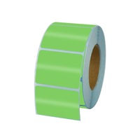 Etiquetas Térmicas Directas Verdes Personalizadas en Rollo, Etiqueta Autoadhesiva Perforada Preimpresa Personalizada para Etiqueta de Inspección con Certificación de Control de Calidad