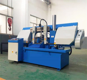 Horizontal Metal Cutting Band Sawing Machine Band <b>Saw</b> Machine Low Price for Sale - Product Image 3