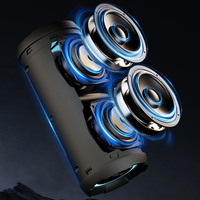 Enceinte sans fil SODLK T21 - Stéréo 60W, batterie 12H, étanche IPX7, mode TWS, enceinte portable avec protection contre les chocs/la poussière