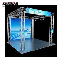 Sistema de exhibición de armadura de aluminio modular, ligero, plegable y portátil, certificado TUV para uso en escenarios y ferias comerciales