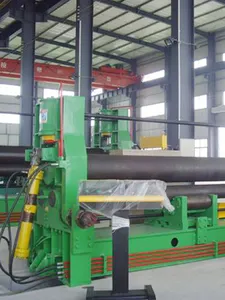 Plate Bending Machine China Automatic CNC Roll Hydraulic 3 Roller Metal Plate Bending Machine Price For Aluminum Iron Steel Sheet Rolling