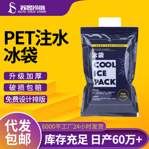Cool Ice Pack <b>Water</b> Filled Reusable 100Ml 200Ml 300Ml 400Ml 500Ml 600Ml For Food Freshness Cold Chain <b>Delivery</b> - Product Image 3