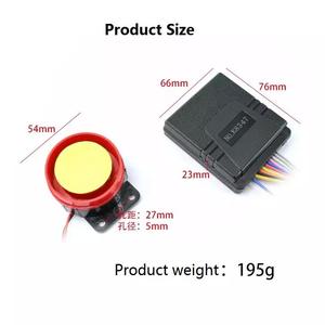 Bán Sỉ Hệ Thống Báo Động An Ninh Xe Máy Thông Dụng Chống Nước Điều Khiển Từ Xa 125dB Chống Trộm Báo Động Xe Máy Một Chiều - Product Image 2
