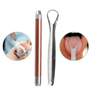 Stainless Steel Dental <b>Tool</b> Set 8 Pieces With Light For <b>Teeth</b> <b>Cleaning</b> And Oral Care Home Use - Product Image 3