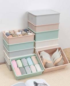 Vente en gros rangement à domicile sous-vêtements <span class=keywords><strong>soutien</strong></span>-<span class=keywords><strong>gorge</strong></span> chaussettes boîte organisateurs d'armoire - Product Image 4