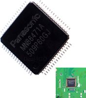 NSLikey MN86471A Puce IC d'encodeur multimédia HD pour console PS4 Puce IC MN86471A