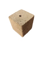 Blocs de copeaux de peuplier pour emballage, blocs de copeaux de hêtre, blocs de copeaux de chêne pour pieds de palettes durables
