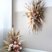 Kit d'arche de pampa séchée pour fête de remise des diplômes, décorations de mariage, fleurs suspendues, arche d'entrée pour fêtes d'anniversaire et mariages