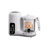 Robot culinaire pour bébé populaire auprès des mamans, avec réglage de la force d'aspiration, portable, rechargeable, cuiseur vapeur et robot culinaire pour bébé