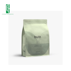 Bao bì cà phê thân thiện môi trường in ấn tùy chỉnh, hộp đáy vuông tái chế, túi đựng cà phê 200g 500g 1kg, túi cà phê ziplock 5lb - Product Image 4