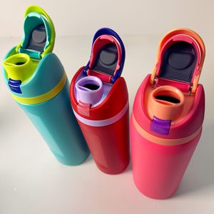 Bình nước thể thao OWAL không chứa BPA, dung tích 24oz, 32oz, 19oz, làm bằng thép không gỉ cách nhiệt, kèm ống hút, dùng cho thể thao và du lịch - Product Image 3