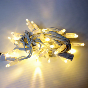 LED Indoor Outdoor Waterproof IP67 Rechargeable String <b>Lights</b> Fairy <b>Lights</b> <b>Christmas</b> <b>Lights</b> <b>Warm</b> <b>White</b> - Product Image 1