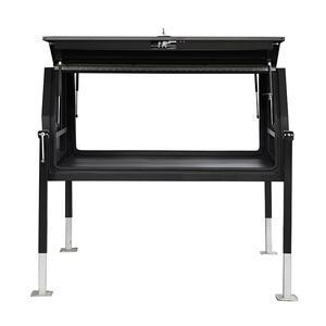 Auvent de camionnette en aluminium avec plaque plate noire et pieds réglables pour pick-up 4x4 / voiture / camion - Product Image 6
