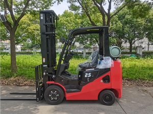 中国製資材運搬機器物流2.5トン油圧フォークリフトCPYD25小型LPGフォークリフトトラック輸入エンジン - Product Image 3