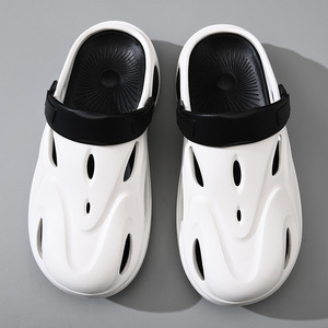 Men's Summer <b>Clogs</b> Thick EVA Anti Slip Breathable Outdoor Sandals With Closure - Product Image 3