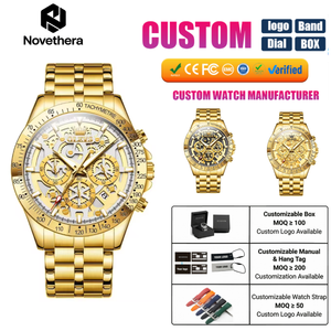 OLEVS 9913 Orologio al Quarzo da Uomo con Vetro Rivestito ad Alta Durezza, Bracciale in Acciaio Inossidabile, Orologio da Polso Scheletrato di Lusso per Affari - Product Image 6