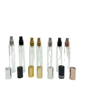 Deneme parfümü flakon 1ml 2ml 3ml 5ml 10ml cam flakon doldurulabilir boş parfüm örnekleri Mini cam sprey şişeleri