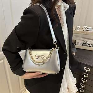 Lazo exquisito: El diseño único del lazo se convierte en lo más destacado de la bolsa y agrega un sentido de moda - Product Image 3