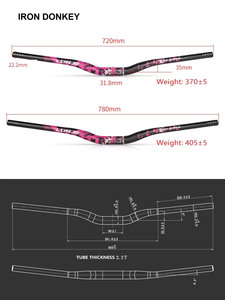 Manillares <span class=keywords><strong>de</strong></span> Bicicleta <span class=keywords><strong>de</strong></span> Aleación <span class=keywords><strong>de</strong></span> Aluminio <span class=keywords><strong>de</strong></span> Fábrica 31.8 * 720/780mm, Manillares Elevados <span class=keywords><strong>de</strong></span> 35mm para MTB, BMX, Bicicleta <span class=keywords><strong>de</strong></span> Carretera y Montaña - Product Image 4