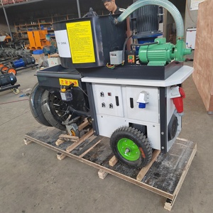 Neue elektrische Zement-Spritzbeton maschine Elektrische Zementmörtel-Sprüh maschine zum Verkauf Wird mit einem Luft kompressor geliefert - Product Image 3