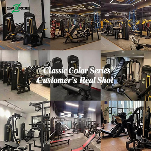 SAERDE – Vente directe usine – Appareil multifonctionnel de haute qualité à charge de plaques en acier (160 kg) pour curls biceps, triceps, press à jambes et exercices de gainage - Product Image 5