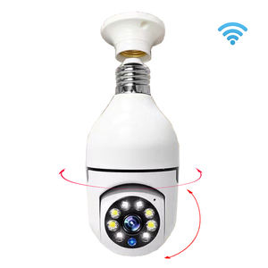 كاميرا مراقبة أمنية لاسلكية E27 أحدث إصدار بتقنية FTY 2.4G/5G واي فاي مع صوت ثنائي الاتجاه وتتبع الحركة البشرية - Product Image 1