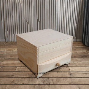 Cajas de almacenamiento de maquillaje ecológicas/Cajas de cosméticos de madera - Product Image 3