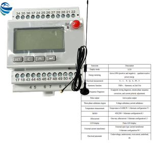 Lora/LoRaWAN Dijital Üç Fazlı 0.5 Hassasiyetli Enerji Sayacı 868/815/923MHz RS485 İletişimli <span class=keywords><strong>IoT</strong></span> Kablosuz CT Bağlantısı - Product Image 6