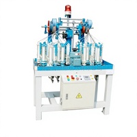 Machine à tisser textile haute vitesse 16 fuseaux de type 130 pour la production de cordes d'escalade, cordes de sécurité, fils et câbles électriques, Chine, 750W