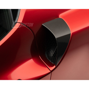 กรอบช่องระบายอากาศด้านหลังคาร์บอนไฟเบอร์แห้งแบบใหม่สำหรับ Ferrari 296 GTB & GTS 2021-2025 - Product Image 3