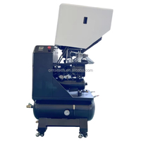 Compresseur d'air à vis de type rabattable 5.5KW avec réservoir 100L monophasé 110v 220v avec Offre Spéciale de démarrage d'inverseur de moteur PM prix d'usine