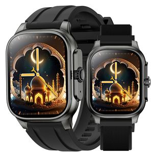 สมาร์ทวอทช์ M77 Max Factory หน้าจอสัมผัสขนาด 2.01 นิ้ว พร้อมฟังก์ชันติดตามสุขภาพ ตรวจจับการนอนหลับ และคุณสมบัติกันน้ำระดับ IP68 - Product Image 4