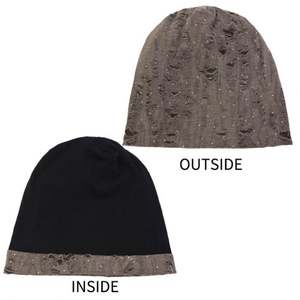 Bonnet chimio en coton double couche respirant, motif papillon imprimé, pour femme, idéal pour l'extérieur, collection hiver, vente en gros - Product Image 3