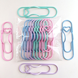 Pinces à ressort multi-usages en métal doré pour stylo et <span class=keywords><strong>crayon</strong></span> Trombones pratiques - Product Image 4
