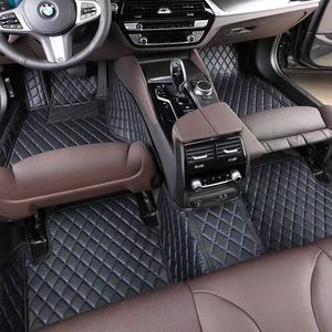 Alfombrillas de coche de cuero de rejilla especialmente diseñadas para modelos <span class=keywords><strong>Audi</strong></span> A4 y <span class=keywords><strong>A6</strong></span> ATS hechas de material XPE - Product Image 4