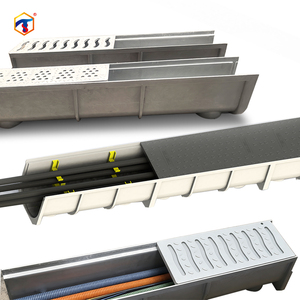 Goulotte <span class=keywords><strong>de</strong></span> câblage en PRV/SMC Modèle U, moulée par compression, surface lisse, antichoc, pour applications commerciales et d'ingénierie électrique, découpe facile - Product Image 4