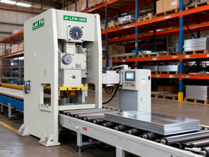 เครื่องกดไฮดรอลิก CNC ความแม่นยำสูงรุ่นใหม่ <span class=keywords><strong>LAIFU</strong></span> LFH-160 ควบคุมด้วย PLC สำหรับผลิตภาชนะอลูมิเนียมฟอยล์ - Product Image 4