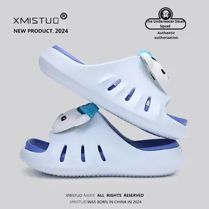 Pantoufles d'intérieur de dessin animé Octonauts pour enfants sandales d'été antidérapantes avec fermeture à enfiler pour garçons et filles - Product Image 1