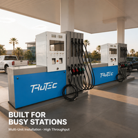 Dispensador de Combustible Digital de Autoservicio, Bomba de Llenado de Gasolina Automática para Gasolineras Africanas