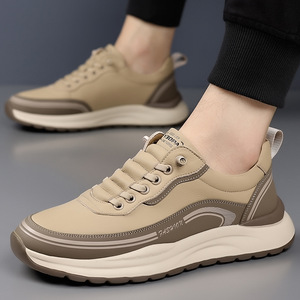 Zapatos Deportivos Transpirables de Verano para Hombre, con Cordones, Forro de Malla, Suela de Goma, Casuales, a la Moda, para Caminar - Product Image 1