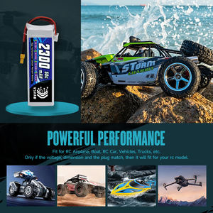 Vsvaw 3S 2300Mah Lipo Batterij 11.1V 50c Met T/Xt60 Plug Voor Rc Auto Truck Drone Quadcopter Vliegtuig Fpv Rc Hobby Modellen Onderdelen - Product Image 6