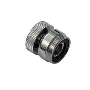 Conector Cromado 22F X 22M para Accesorios de Grifo de Cocina - Product Image 1