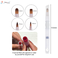 Yihuale – Lot de 4 pinceaux aquarelle auto-hydratants à réservoir d'eau pour peinture colorée