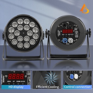 AICPOSE - Paquete de 18 Luces LED Planas de 15W, DMX512 RGBW 4 en 1, Iluminación para Escenarios Interiores, Suministros al por Mayor - Product Image 5