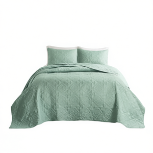 Juego de Cubrecamas Reversibles de 3 Piezas Db, Tamaño Individual y Queen, Diseño Floral de Patchwork, Algodón Lavable, para Dormitorio - Product Image 1